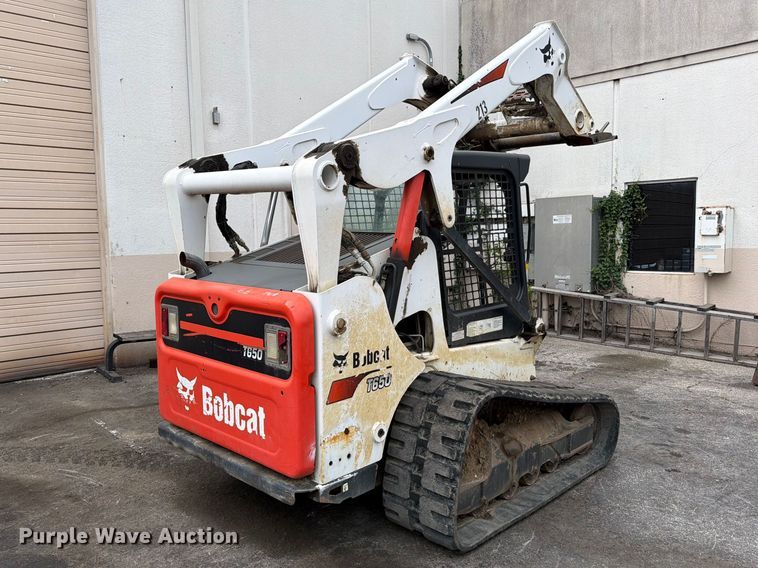 image for item FB8058 2019 Bobcat T650 tracked skid steer loader