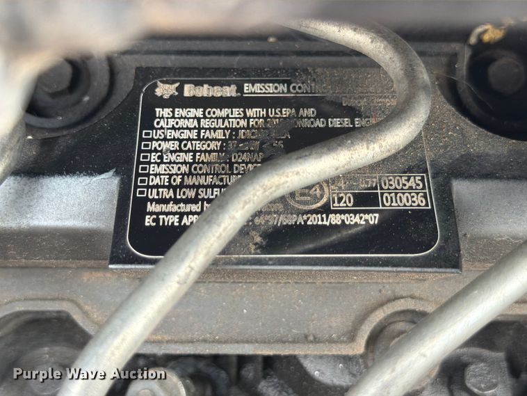 image for item FB8060 2018 Bobcat T650 tracked skid steer loader