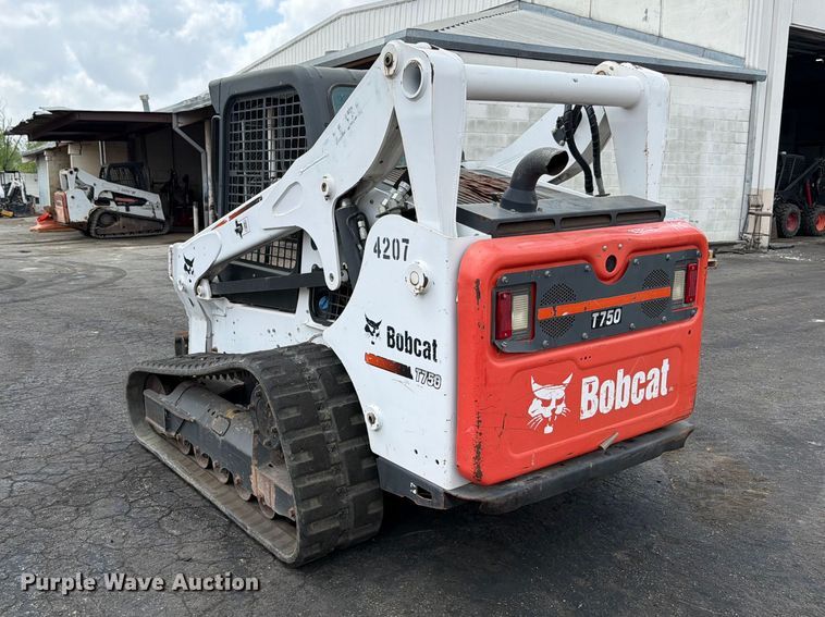 image for item FB8061 2016 Bobcat T750 tracked skid steer loader