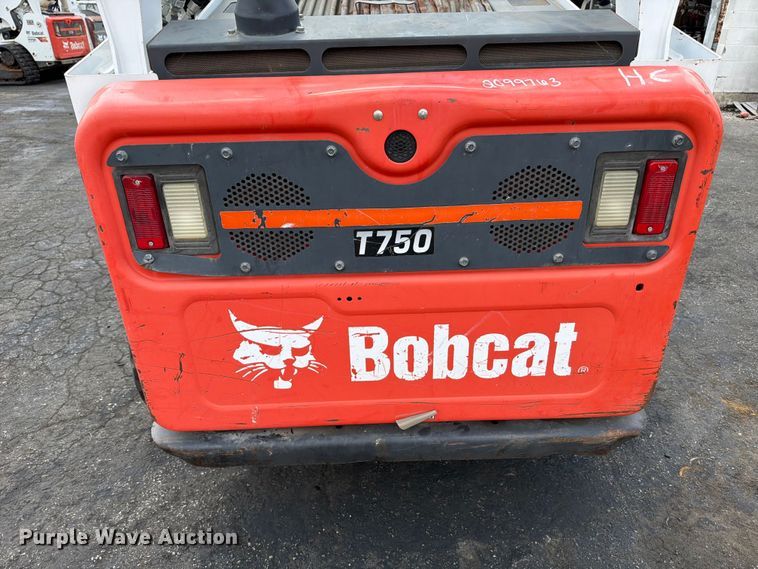 image for item FB8061 2016 Bobcat T750 tracked skid steer loader