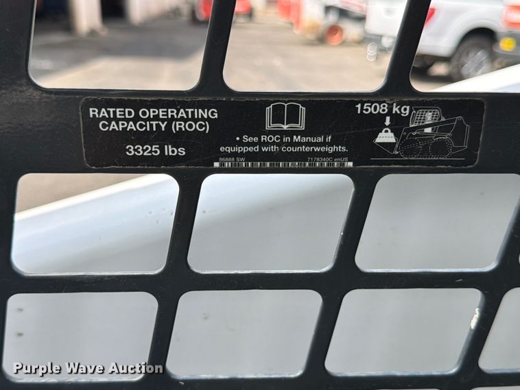 image for item FB8061 2016 Bobcat T750 tracked skid steer loader