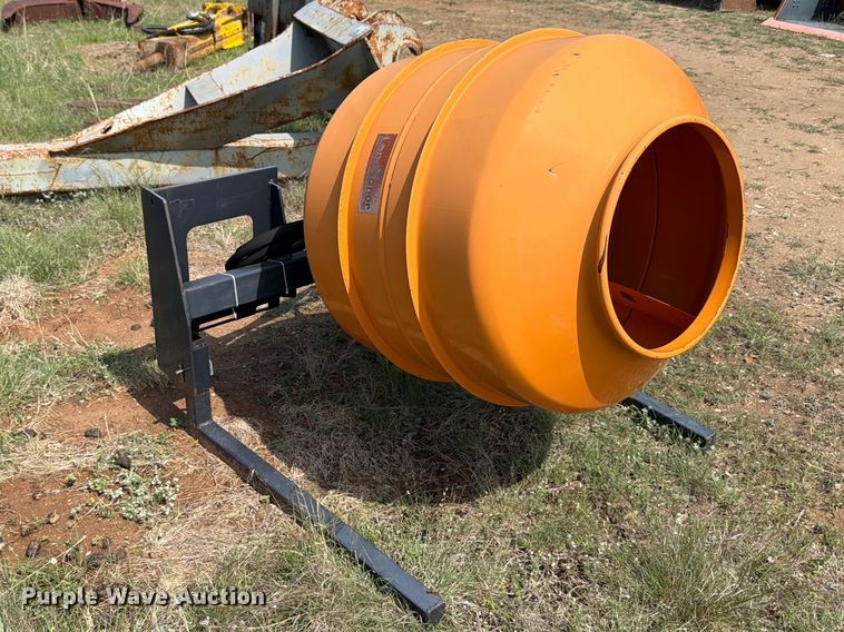image for item FB8096 2023 Land Honor CMR-11-65V skid steer concrete mixer
