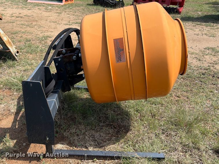 image for item FB8096 2023 Land Honor CMR-11-65V skid steer concrete mixer