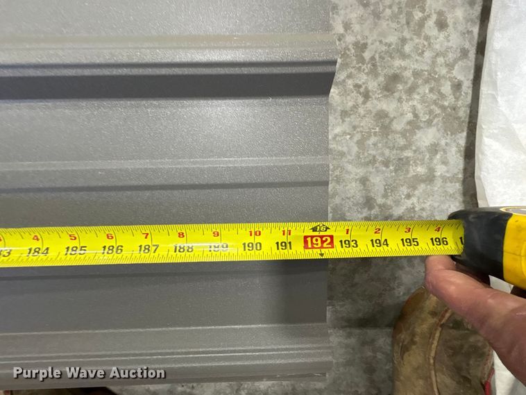 image for item FC2091 (96) sheets of metal siding/roofing