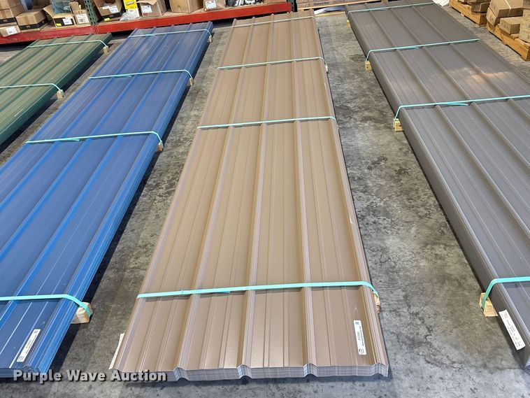 image for item FC2092 (100) sheets of metal siding/roofing