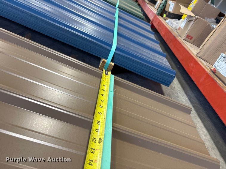 image for item FC2092 (100) sheets of metal siding/roofing