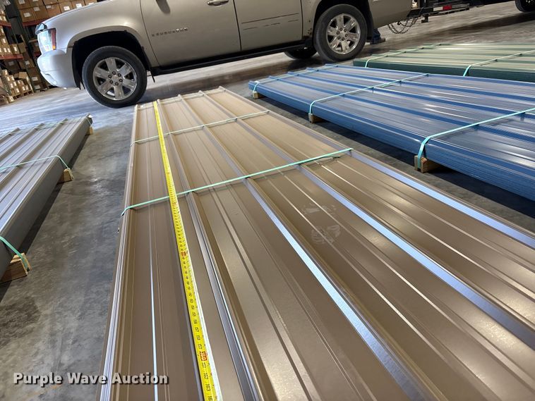image for item FC2092 (100) sheets of metal siding/roofing