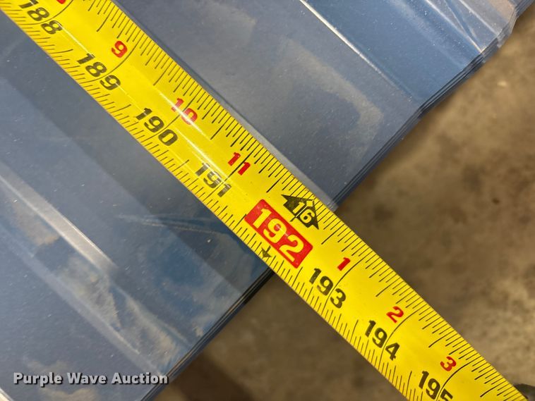 image for item FC2093 (100) sheets of metal siding/roofing