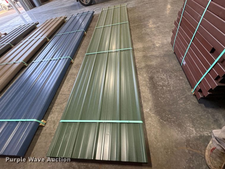 image for item FC2094 (100) sheets of metal siding/roofing