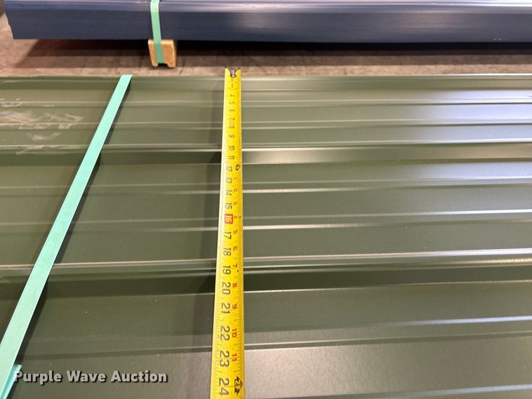 image for item FC2094 (100) sheets of metal siding/roofing