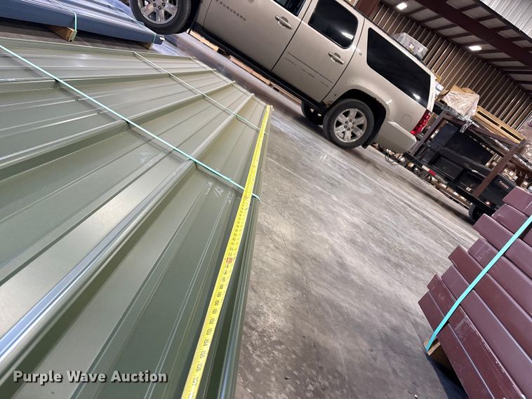 image for item FC2094 (100) sheets of metal siding/roofing