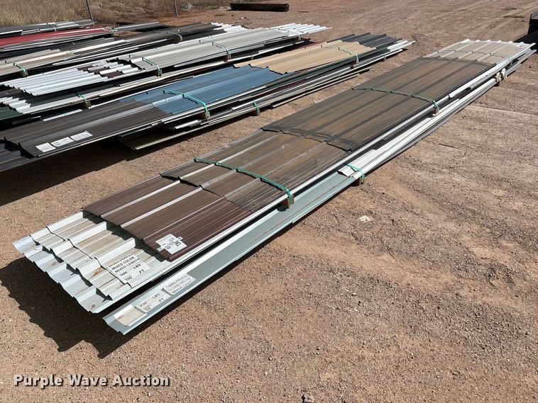 image for item FC2100 (2) bundles of metal siding/roofing