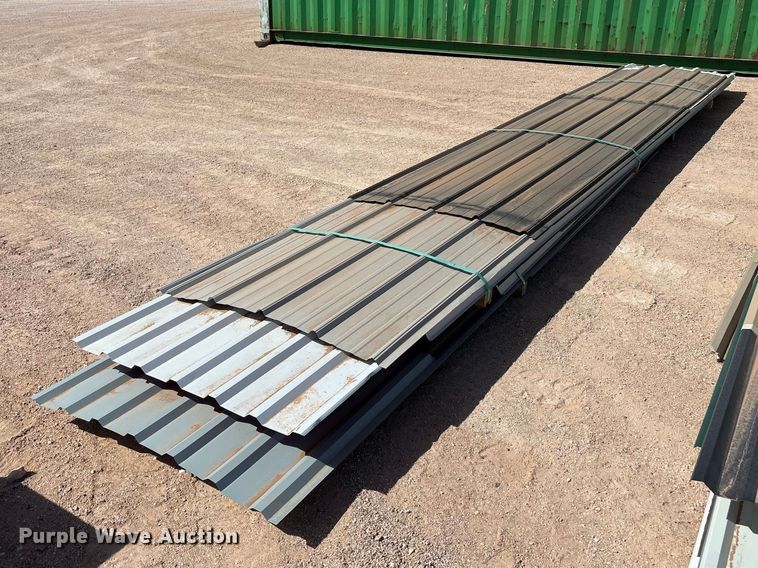 image for item FC2100 (2) bundles of metal siding/roofing
