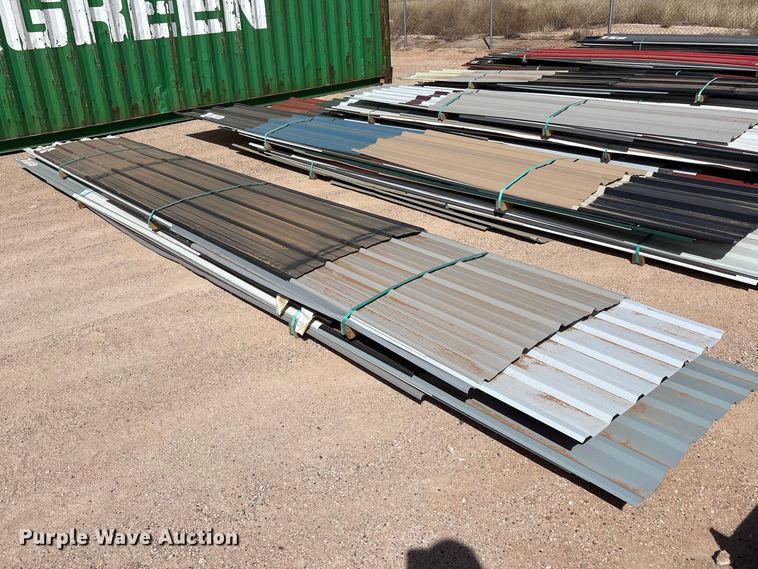 image for item FC2100 (2) bundles of metal siding/roofing