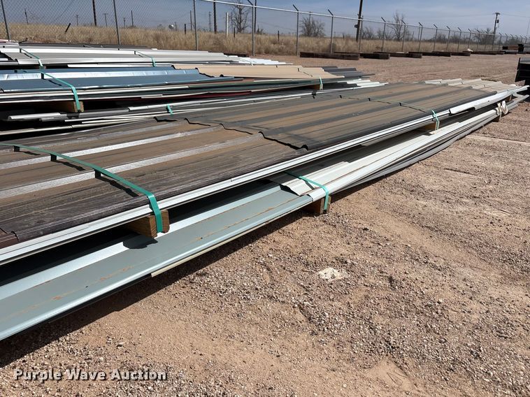 image for item FC2100 (2) bundles of metal siding/roofing
