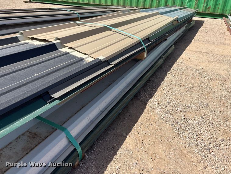 image for item FC2101 (2) bundles of metal siding/roofing material
