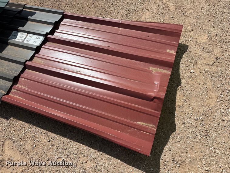 image for item FC2102 (3) bundles of metal siding/roofing