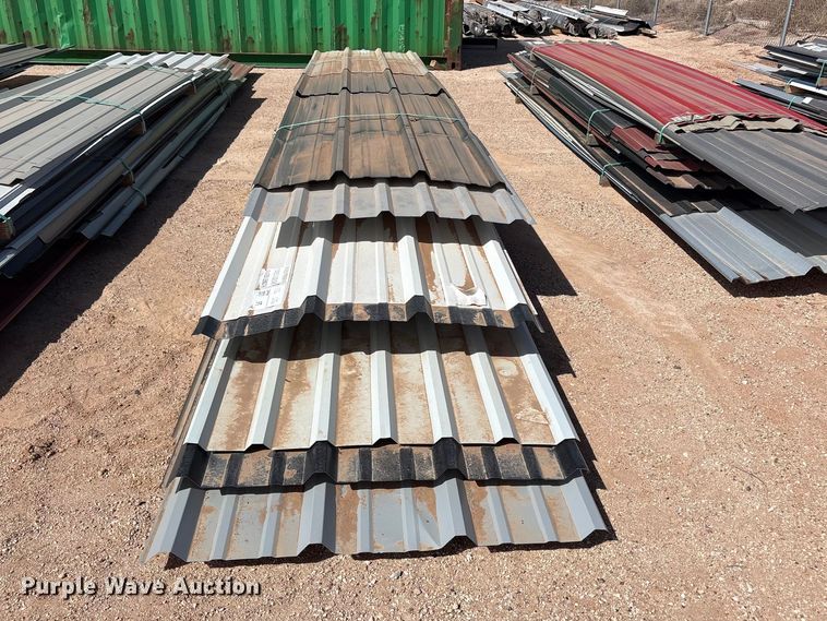 image for item FC2103 (3) bundles of metal siding/roofing
