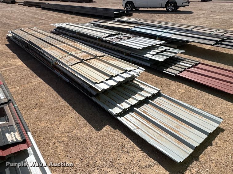 image for item FC2103 (3) bundles of metal siding/roofing