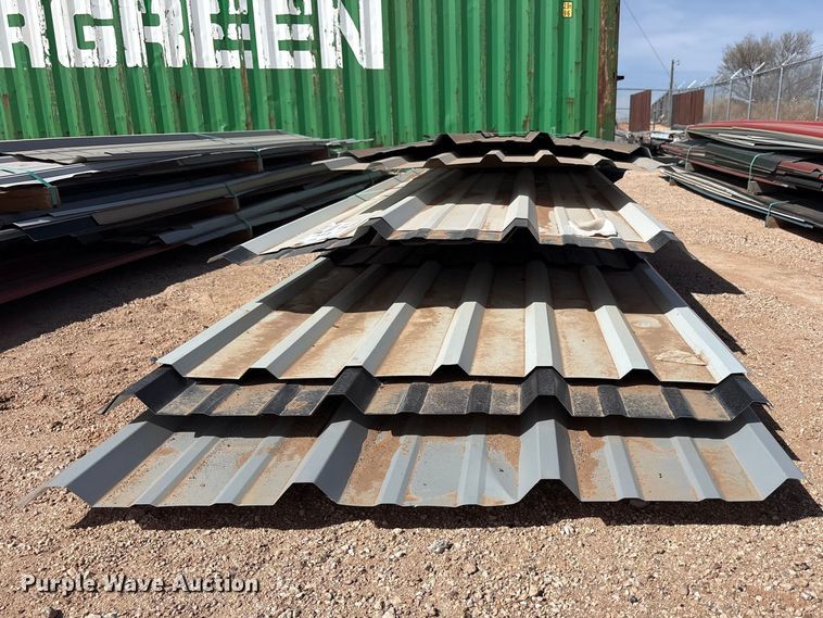 image for item FC2103 (3) bundles of metal siding/roofing