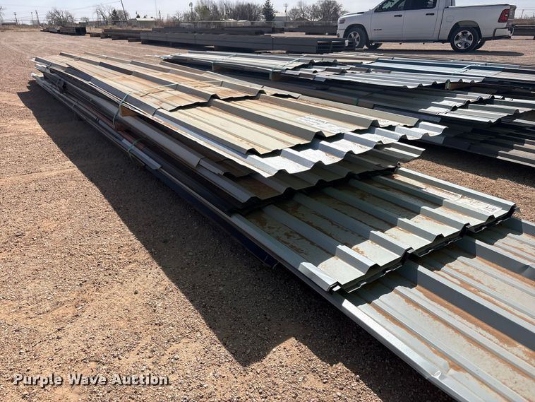 image for item FC2103 (3) bundles of metal siding/roofing