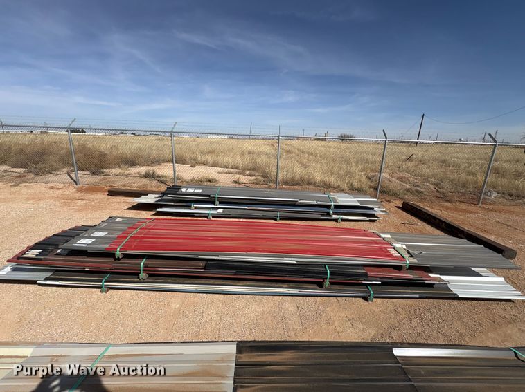 image for item FC2104 (3) bundles of metal siding/roofing