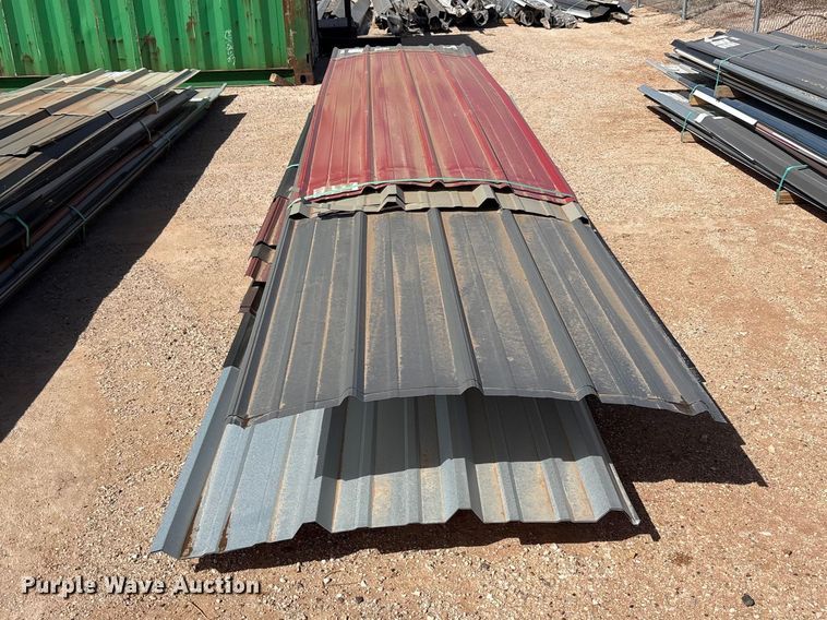 image for item FC2104 (3) bundles of metal siding/roofing