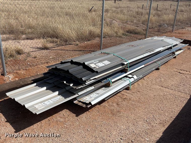 image for item FC2105 (3) bundles of metal siding/roofing