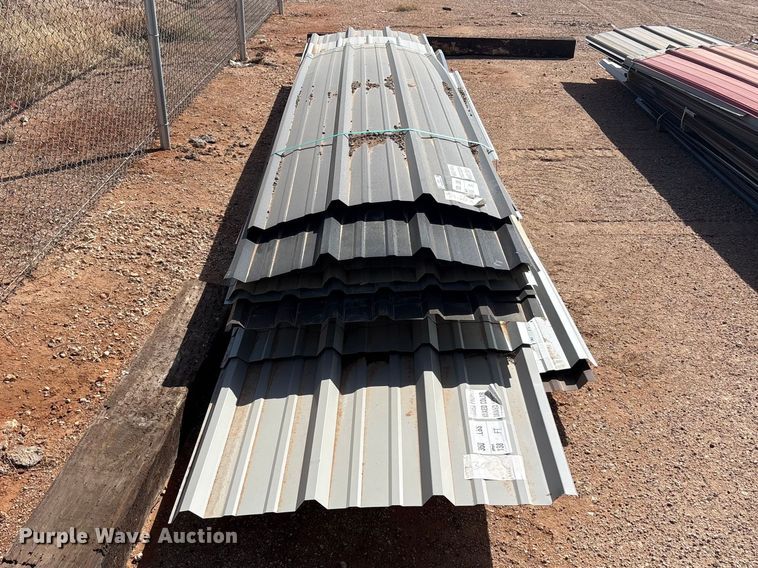 image for item FC2105 (3) bundles of metal siding/roofing
