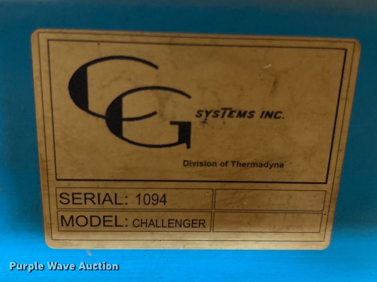 image for item FC2120 CG Systems Challenger plasma cutting system