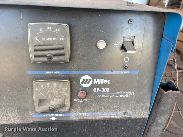 image for item FC2122 Miller (2) Miller CP-302 CV-DC welders
