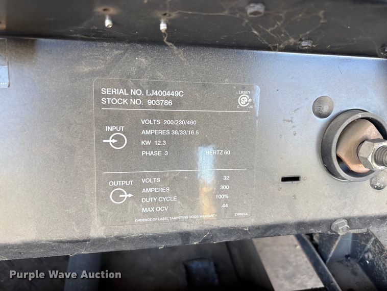 image for item FC2122 Miller (2) Miller CP-302 CV-DC welders