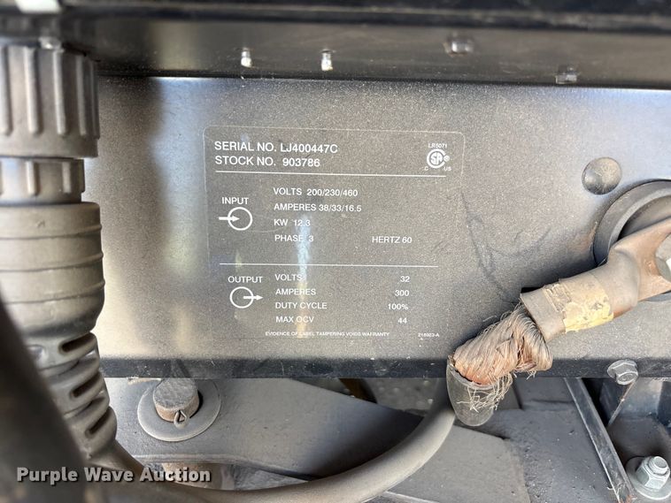 image for item FC2122 Miller (2) Miller CP-302 CV-DC welders