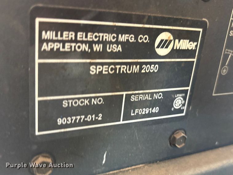 image for item FC2123 (2) Miller CP-302 CV-DC welders