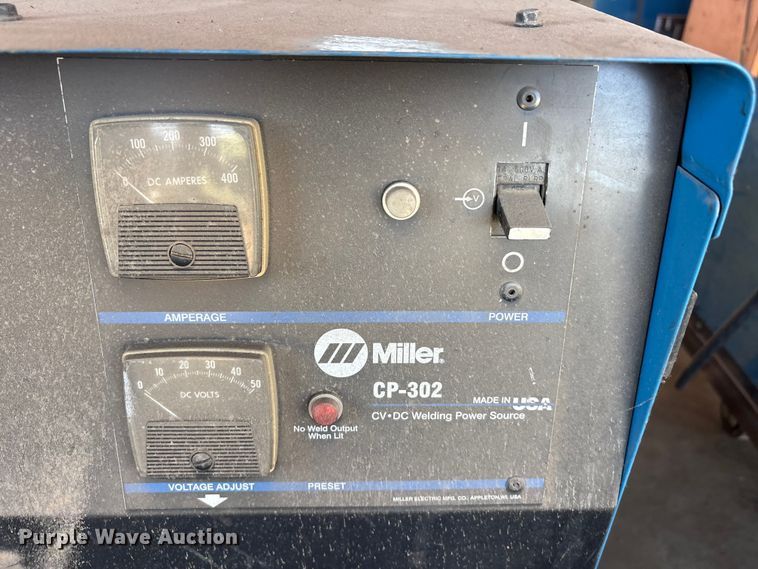 image for item FC2123 (2) Miller CP-302 CV-DC welders