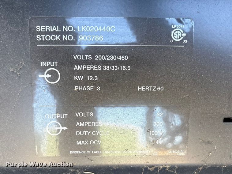 image for item FC2123 (2) Miller CP-302 CV-DC welders