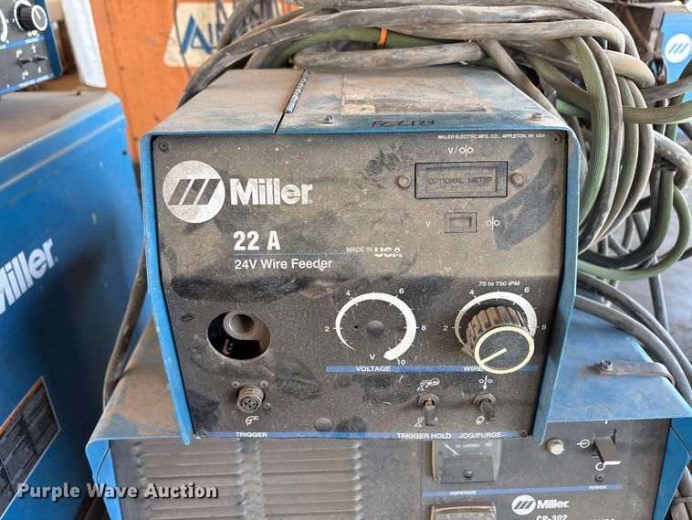 image for item FC2124 (3) Miller CP-302 welders