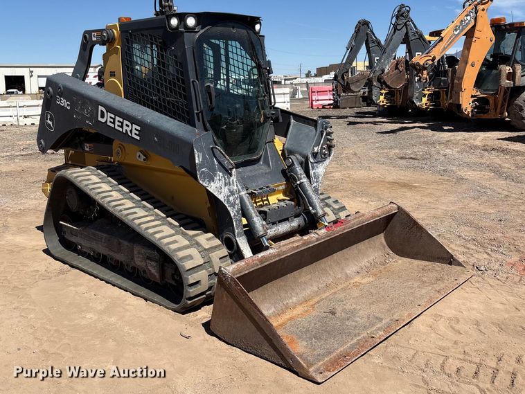 image for item FC2147 2019 John Deere 331G tracked skid steer loader