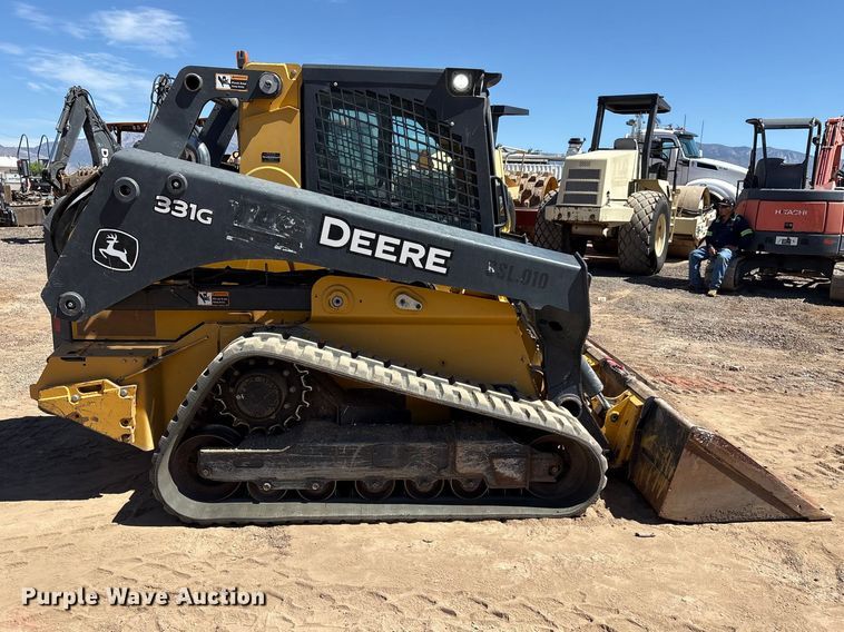 image for item FC2147 2019 John Deere 331G tracked skid steer loader