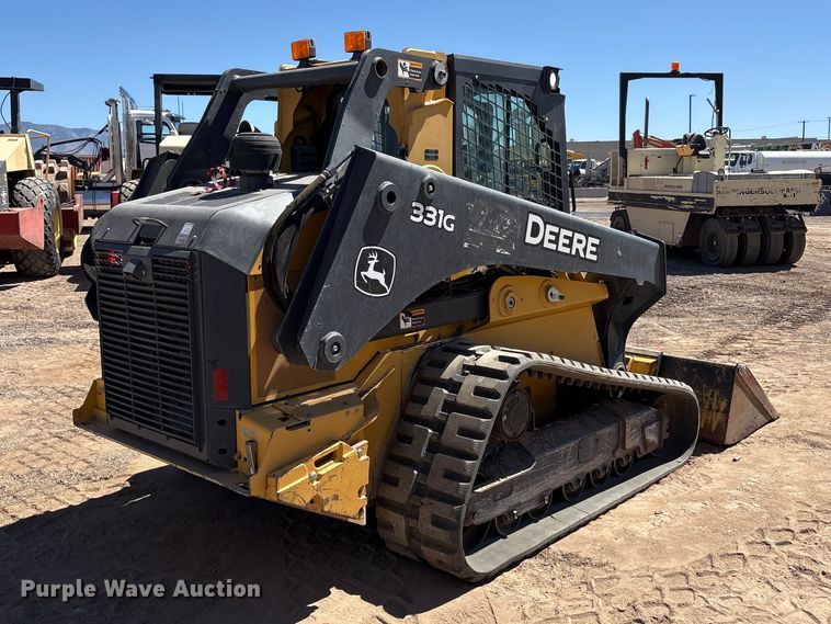 image for item FC2147 2019 John Deere 331G tracked skid steer loader