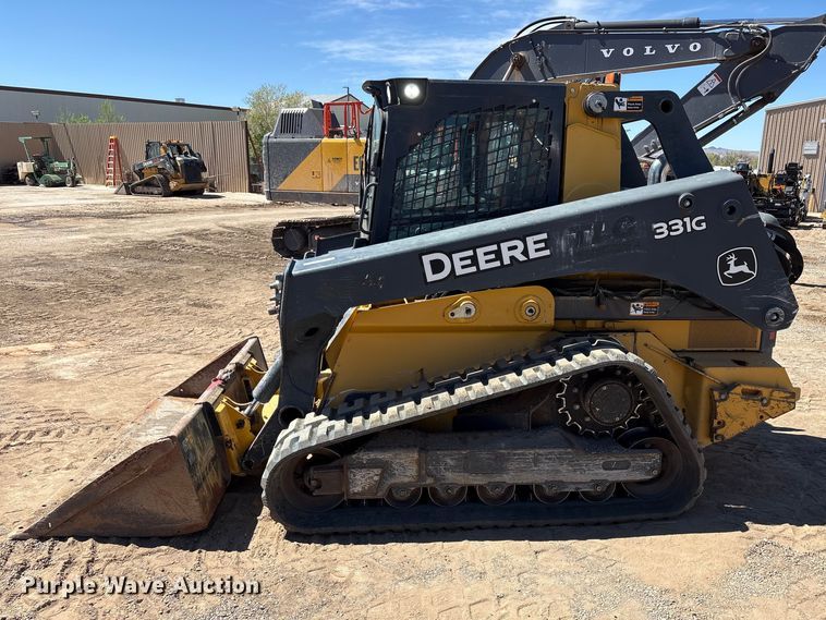 image for item FC2147 2019 John Deere 331G tracked skid steer loader