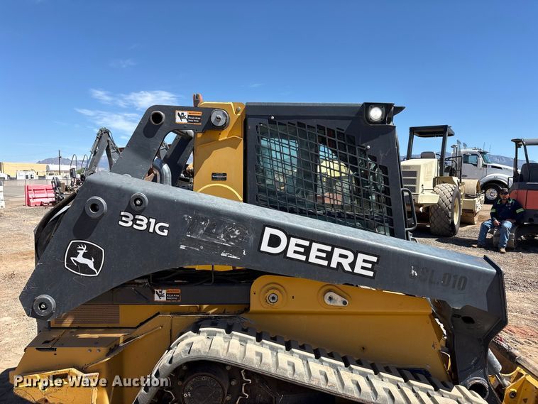 image for item FC2147 2019 John Deere 331G tracked skid steer loader