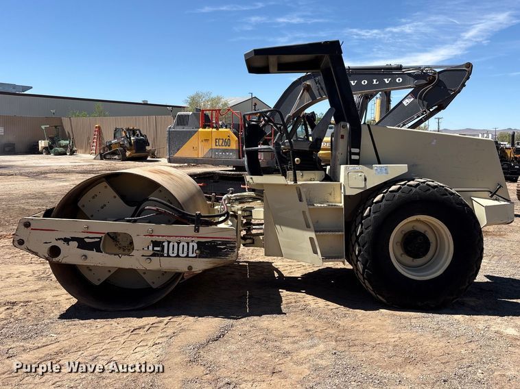 image for item FC2148 1995 Ingersoll-Rand SD-100D pro pac single drum vibratory roller