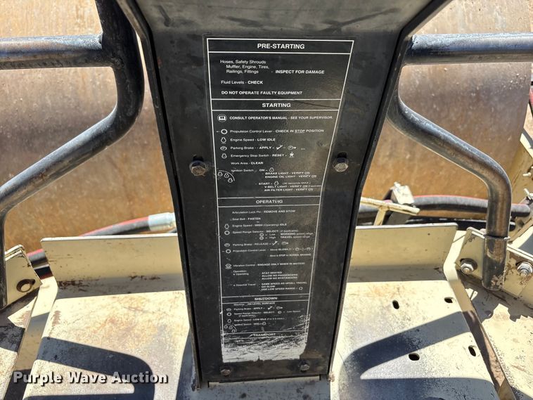 image for item FC2148 1995 Ingersoll-Rand SD-100D pro pac single drum vibratory roller