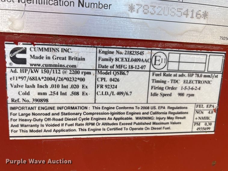 image for item FC2149 2007 Dynapac CA260PD single drum vibratory roller
