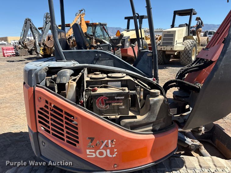 image for item FC2153 2009 Hitachi ZX50UNA-2 mini excavator