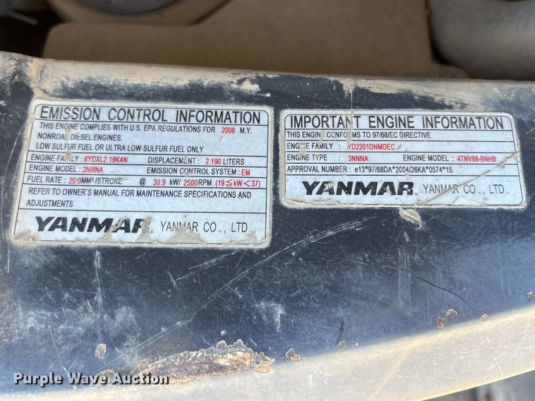 image for item FC2153 2009 Hitachi ZX50UNA-2 mini excavator