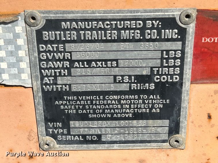 image for item FC5184 2003 Case 360 trencher