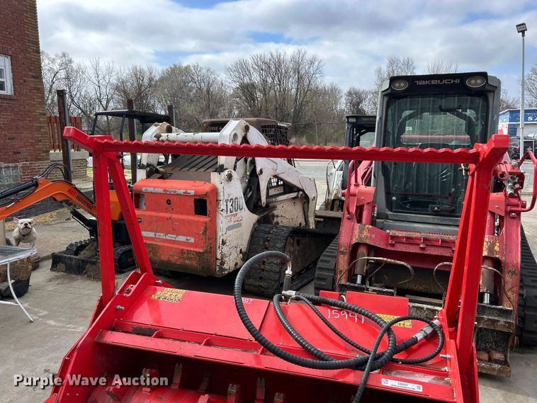 image for item FC5205 2024 Topcat SSFM81 skid steer mulcher