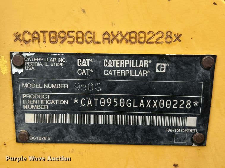image for item FC5206 2003 Caterpillar 930G Series II wheel loader